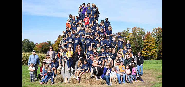 Holy Family students visit Peila View Farms